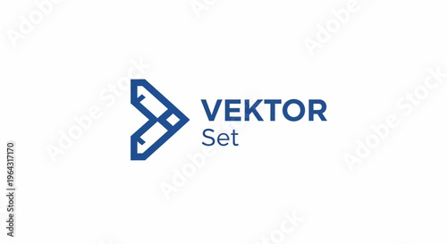 Free Download Vektor Set Logo Design with Abstract Arrow Symbol. - GFXLoad