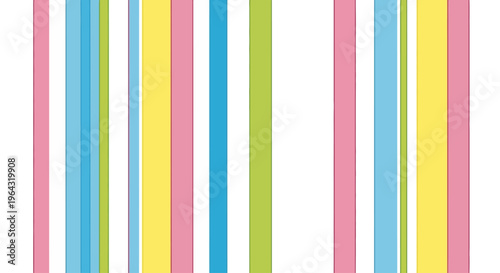 Colorful stripes on white background.