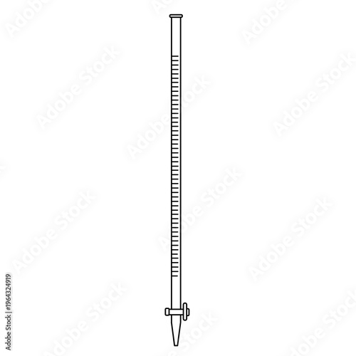 Fotografie burette