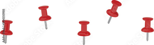 red nail polish isolated