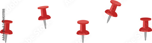 red nail polish isolated