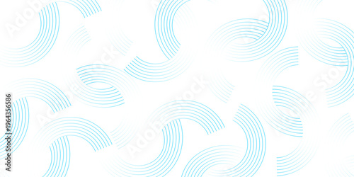 Abstract gradient blue, whit background with light circle. abstract circle shape with futuristic concept background. modern transparency circle presentation graphic banner pattern background template.