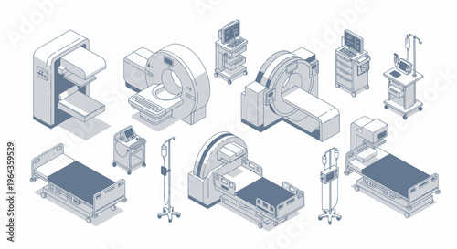 Medical equipment for patient care.