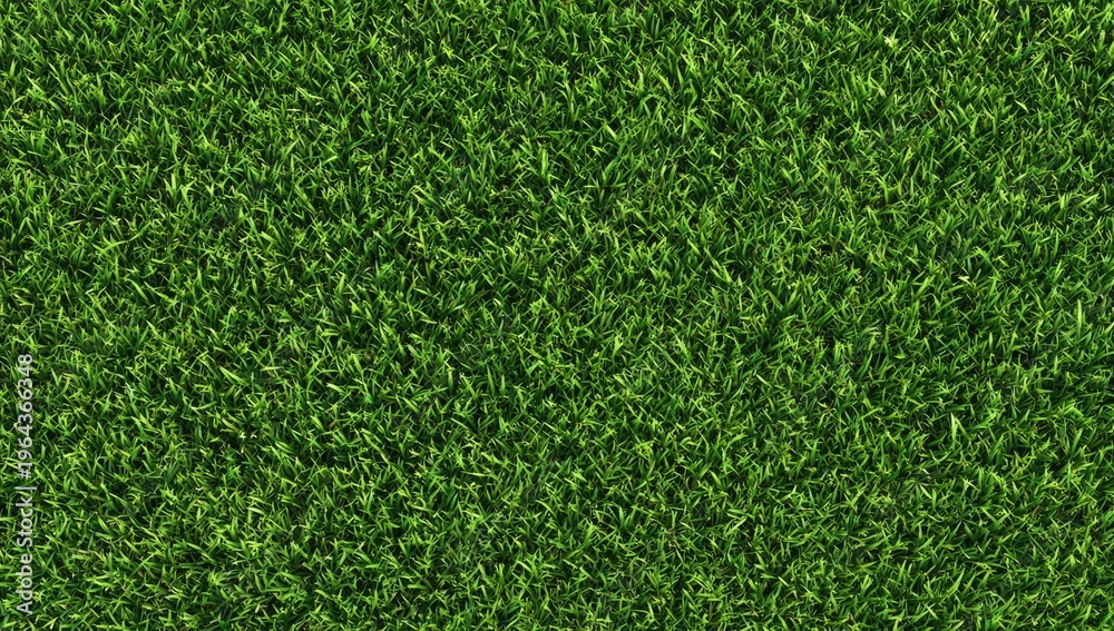 Obraz premium Vibrant Green Grass Blades Textured Background Natural Lawn Pattern Detailed Macro View