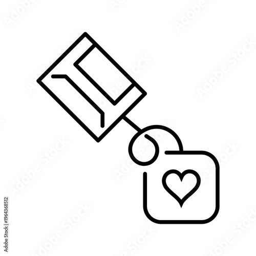 Blood transfusion icon. Healthcare and transfusion line symbol. Black and white.