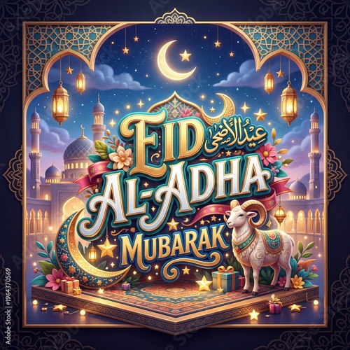 Eid al-Adha Greeting Card
