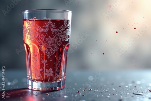 Wallpaper Mural Glass with intricate etching, frosted edges and matte finish , industrial, textured Torontodigital.ca