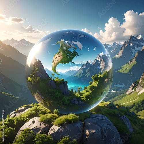 Earth in a Bubble - A Pristine World Preserved.