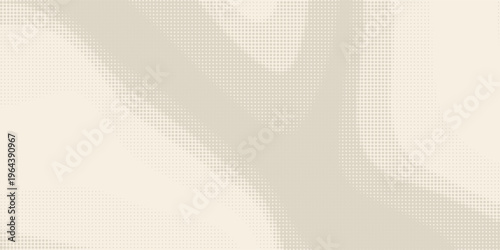 Vintage beige halftone paper texture. Retro craft ecru wallpaper with speckles, flecks, particles. Light cream grunge grain overlay background. Dirty dotted specked canvas material backdrop. Vector