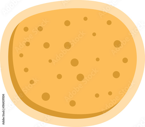 Injera ethiopian flatbread traditional sourdough teff cuisine icon