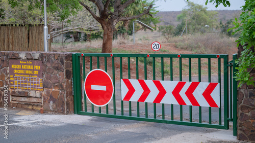 Eingang am Crocodile Bridge Gate am Krüger National Park
