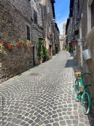 narrow street in the old town
