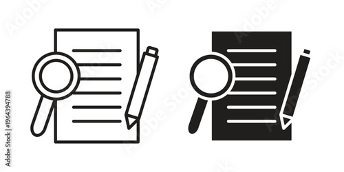 Defining icons vector design template simple and clean