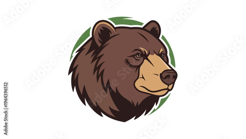 Cute cartoon animal vector illustration set featuring a wild lion and wolf character with a smiling grizzly bear and baby tiger for a safari zoo comic art collection.