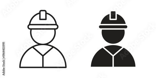 Labour icons vector design template simple and clean
