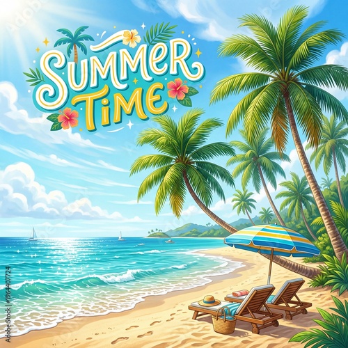 summer holiday background