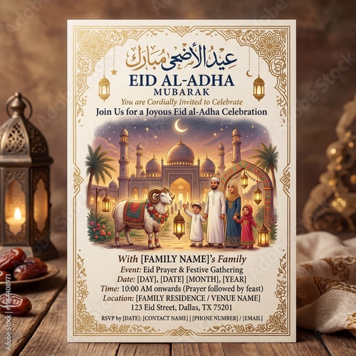 Eid al-Adha Greeting Card