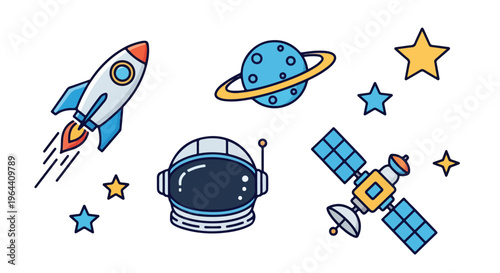 Mobile E-commerce and Online Shopping Illustration with Smartphone Shopping Cart Credit Card and Box