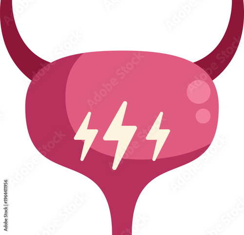 Bladder experiencing pain, inflammation, or urinary tract infection