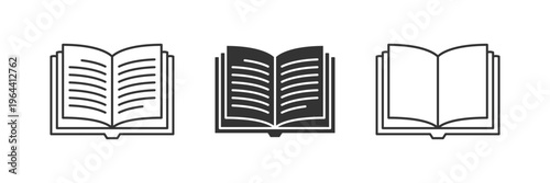 Open book icon