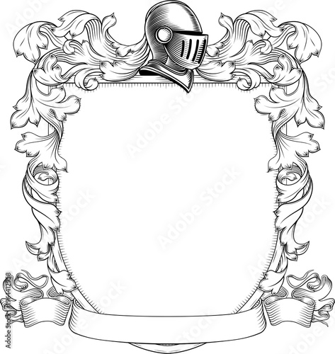 A coat of arms or crest fam...