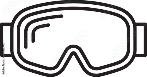 Goggles for winter sports and protection equipment  skiing goggles