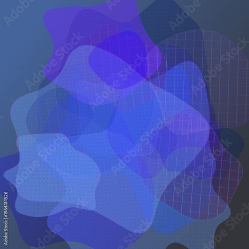 cutout layers composition built from foreground overlap clusters, soft edge living form clusters, and poster tactile clusters; it uses a layered depth-first arrangement, split-complementary tension,