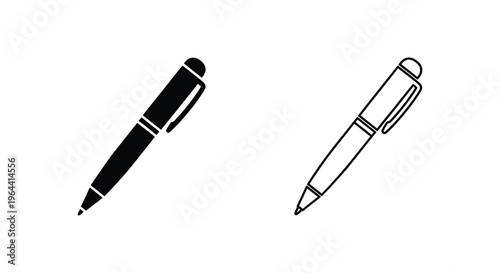 Pens and pencils drawing Vector