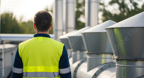 Industrial Ventilation Ducts – Safety Inspection Photography