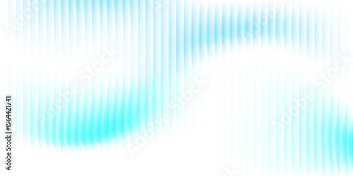 Abstract background with shiny glass ripple effect in blue and white gradient colors