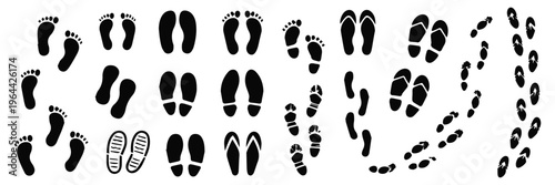 Running shoe tread patterns