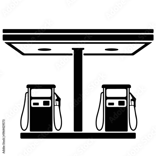 Gas station pumps fuel pumps petrol station gas pumps