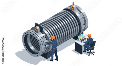 Industrial Expansion Joint Installation and Monitoring.