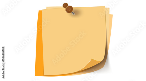 Sticky Note Editable Line Icon Set – Reminder Notes, To-Do List, Paperclip & Tape Office Icons
