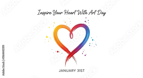 Heart Art Design Inspiration Symbol.
