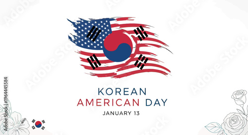Korean American Day Celebration Logo.