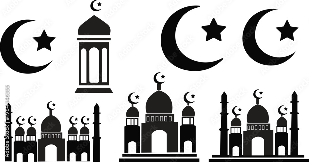 Obraz premium taj mahal vector