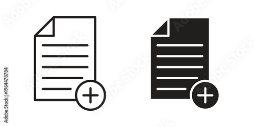 Add document icons collection vector design illustration isolated. EPS10
