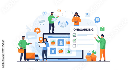 Seamless Digital Onboarding Process for E-commerce, Supply Chain, and Customer Experience Management