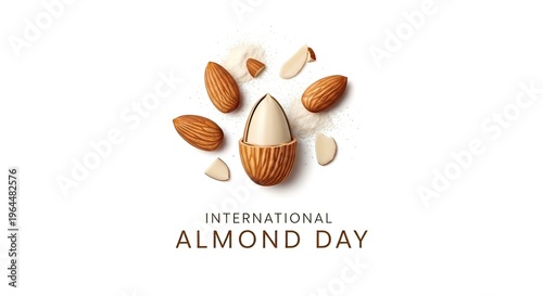 International Almond Day Celebration Concept 3.