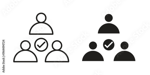 Mediator icons collection vector design illustration isolated. EPS10