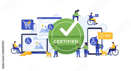 Digital Accessibility Certification and Inclusive Online Services for People with Disabilities