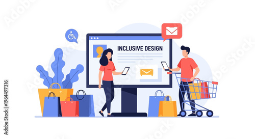 Inclusive Design in E-commerce: Accessible Online Shopping and User Experience for Diverse Customers