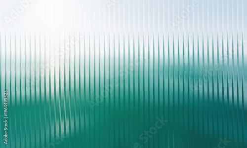 abstract green and white gradient background with vertical lines