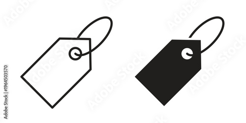 Tag icons collection vector design illustration isolated. EPS10