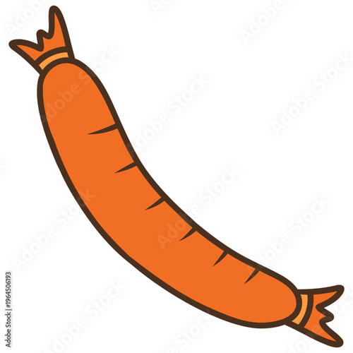 Sausage Vector Illustration