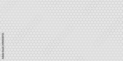 Honeycomb mosaic hexagons background. Black honeycomb on a white background. Plain hexagon grid with bold cells. Hexagon cells. EPS vector illustration
