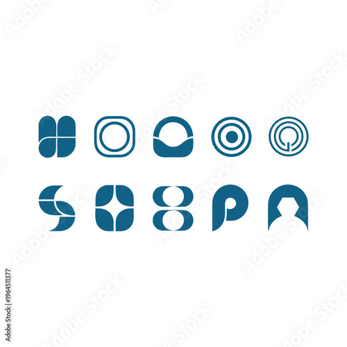 Blue of currency coins and banknotes for financial use dollar euro