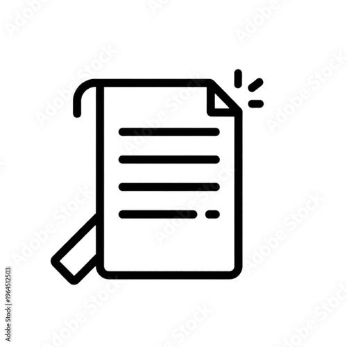 clipboard with document icon