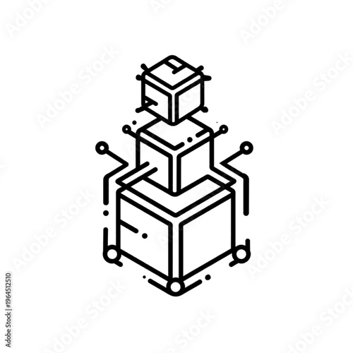 vector illustration of a train station